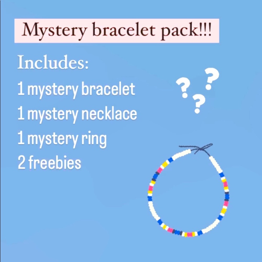 Handmade mystery jewelry pack!